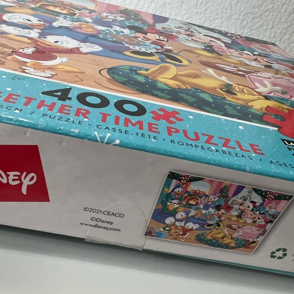 Disney Holiday Together Time Baking Xmas Cookies 400 SML Piece Puzzle Mickey - Picture 4 of 8